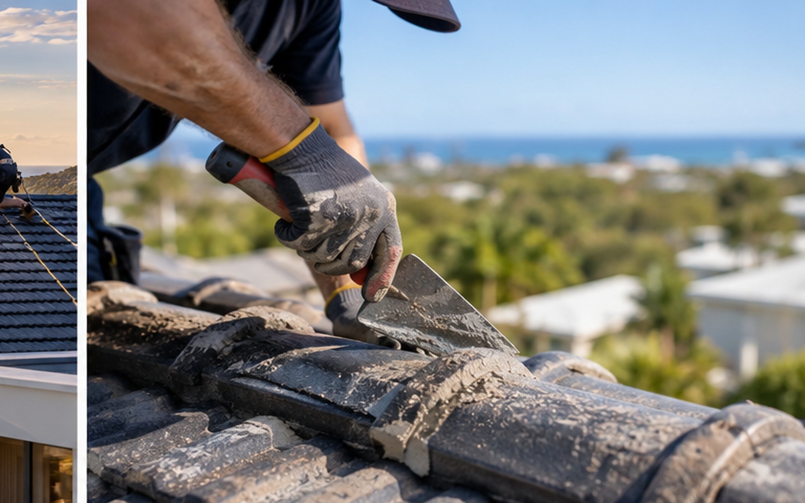 Roof ridge repair