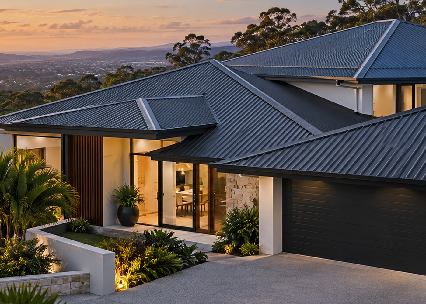 Premium metal roof