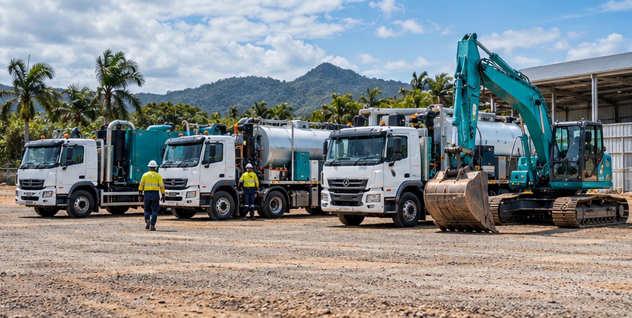 Civil fleet and earthmoving equipment