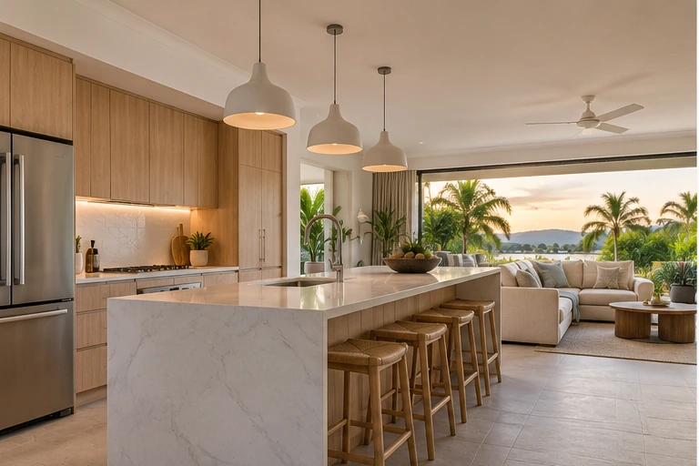 Contemporary kitchen renovation